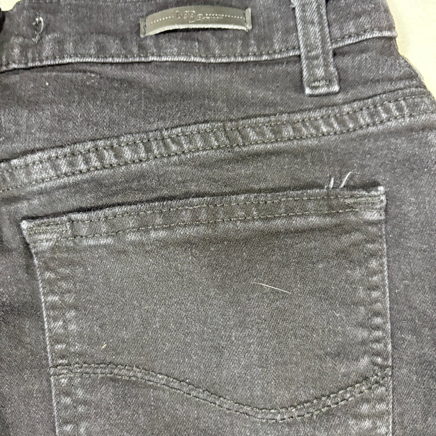 Womens Black Jeans Size 8 High Rise Straight Leg Y2K 90s Vintage Denim