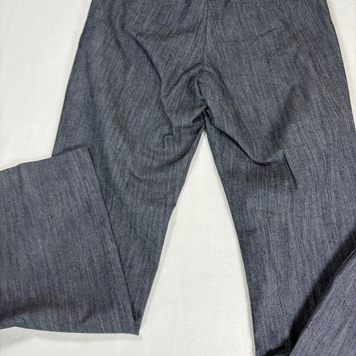 Lee Womens Straight Leg Jeans Size 6 Short Gray Mid Rise Stretch Secretly Shapes