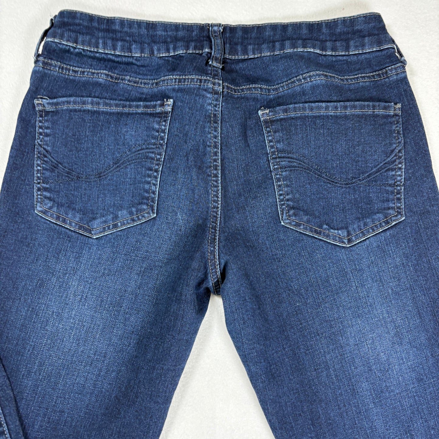 SO Womens Skinny Jeans Size 9 Dark Wash Mid Rise Stretch Denim Casual