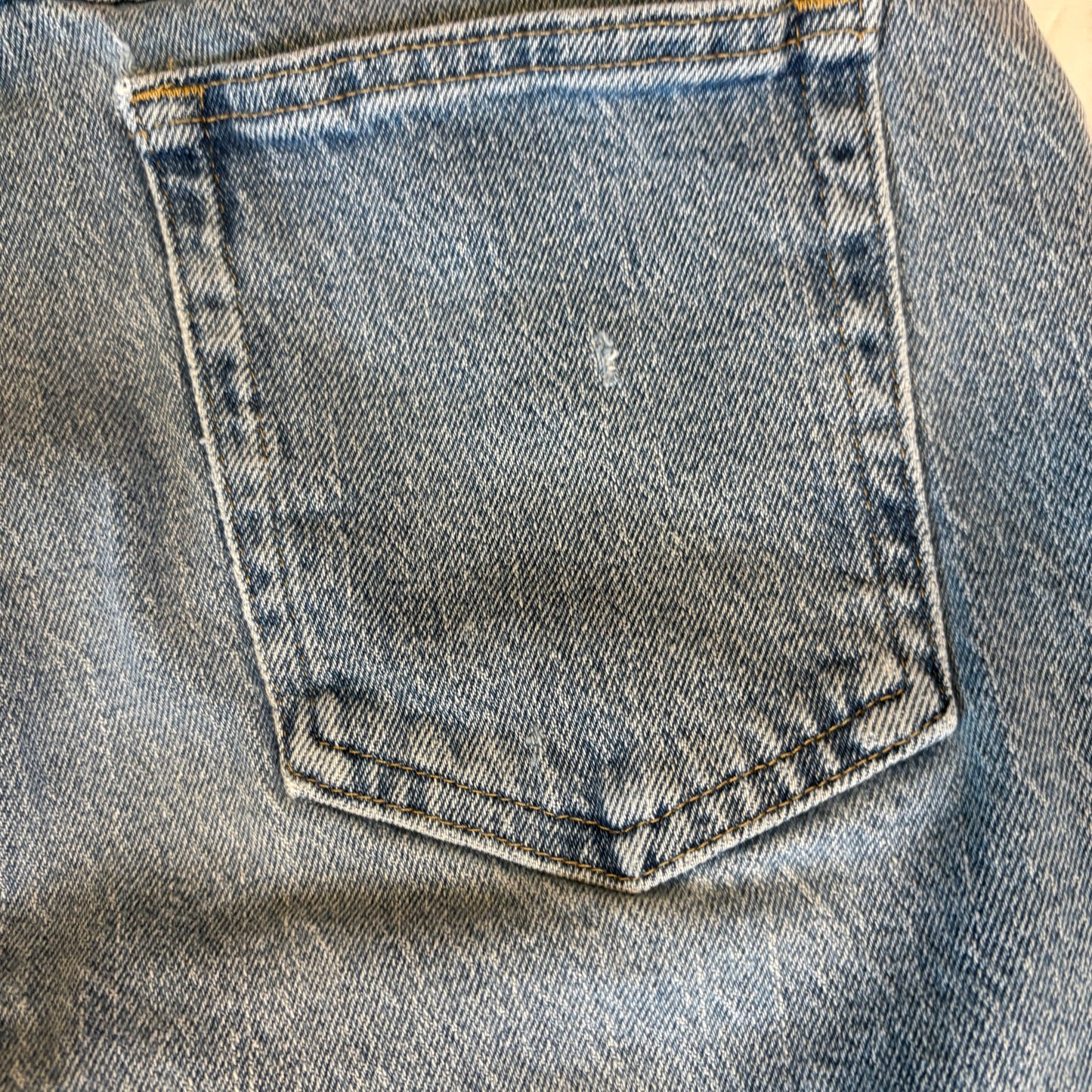 Wrangler Jeans Men’s 34x32 Blue Denim Straight Leg Comfort Stretch Mid Rise