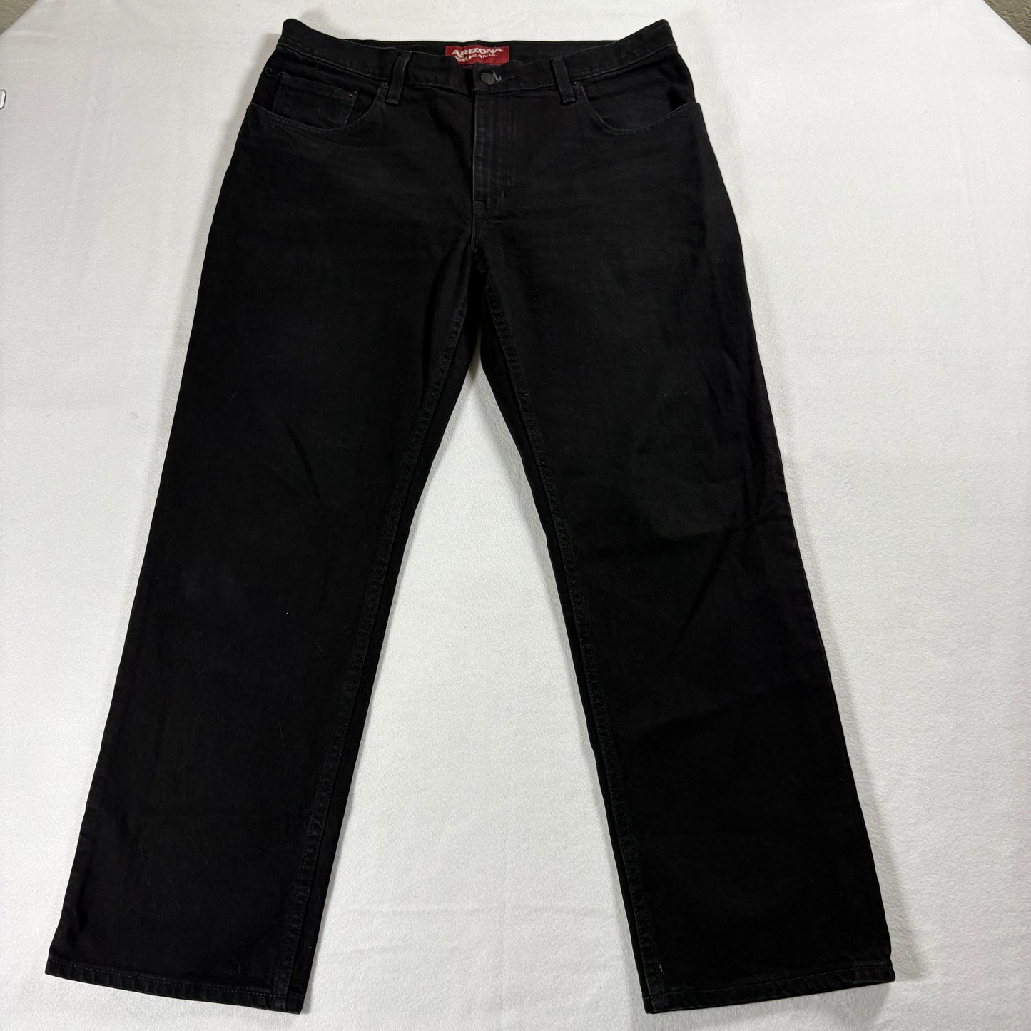 Arizona Jeans Mens Size 34x29 Black Relaxed Straight Y2K 90s Denim Street X