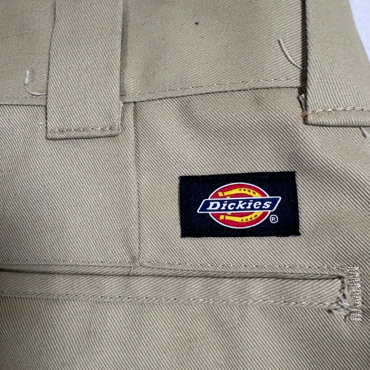 Dickies mens work pants 32x32 Khaki Slim Straight Fit 873 Chino Skate Y2K