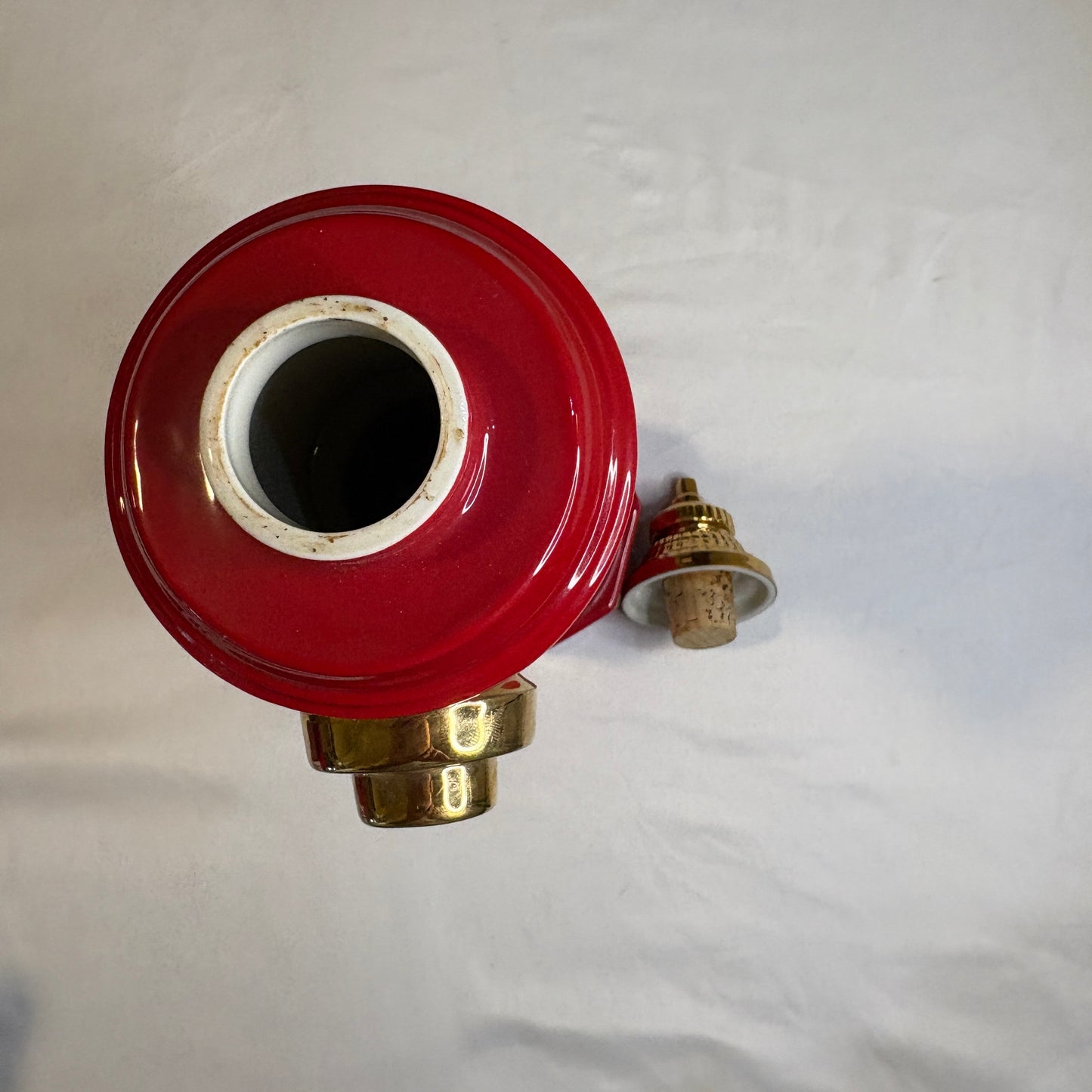 Lionstone Fire Hydrant Whiskey Decanter #12 Union Made USA 1986 Collectible