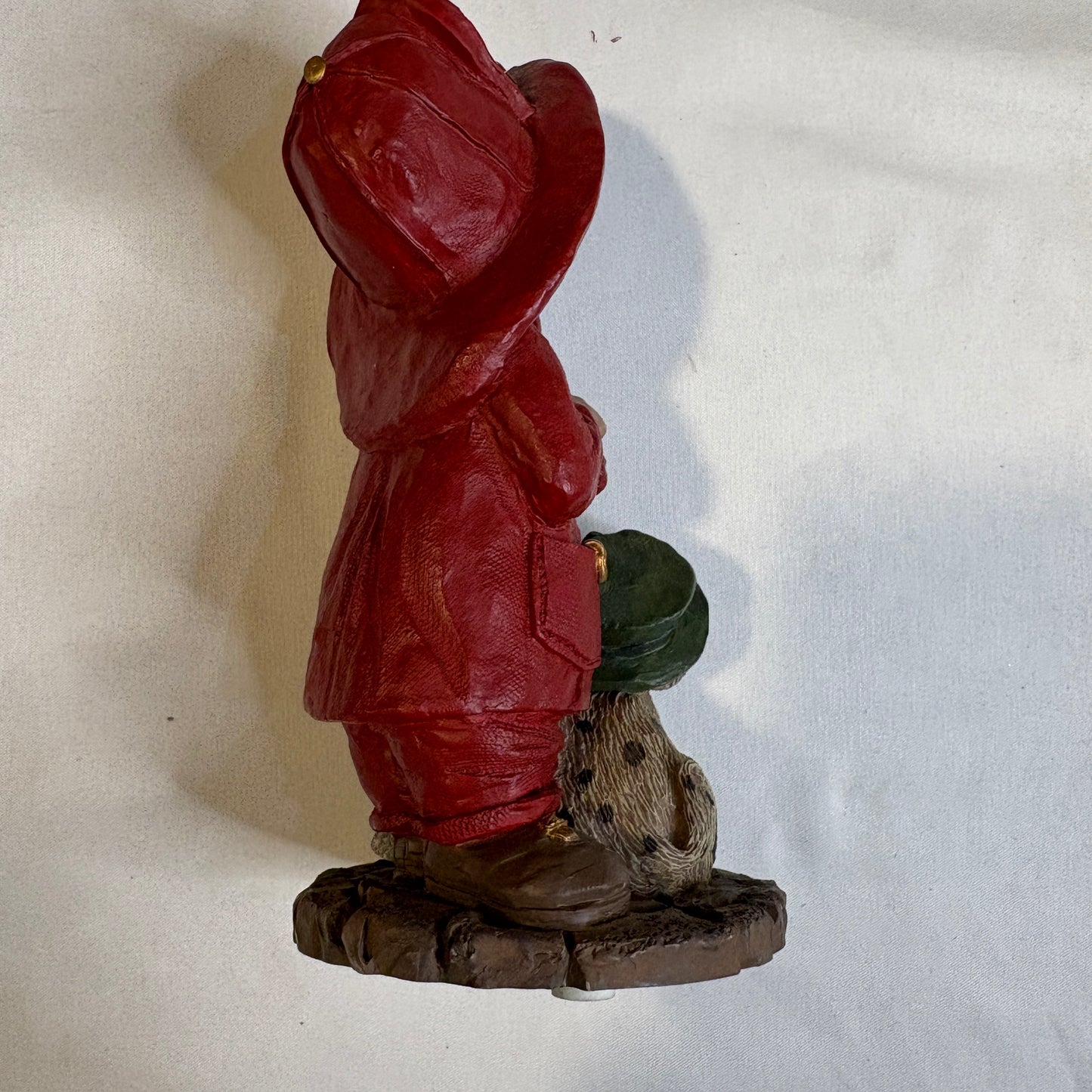 Fireman Leprechaun Firefighter Figurine with Dog & Axe – "Luck o’ Irish"