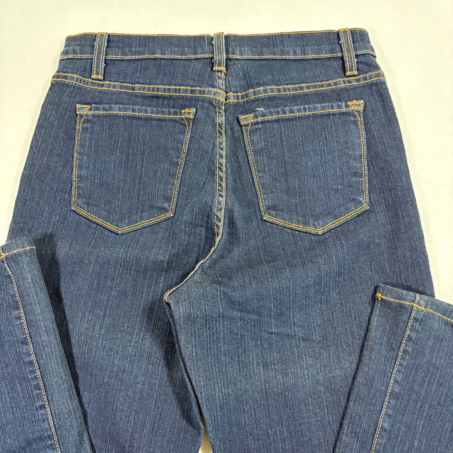 NYDJ Womens Jeans 10P Dark Wash Bootcut Premium Denim Stretch High Rise Curvy