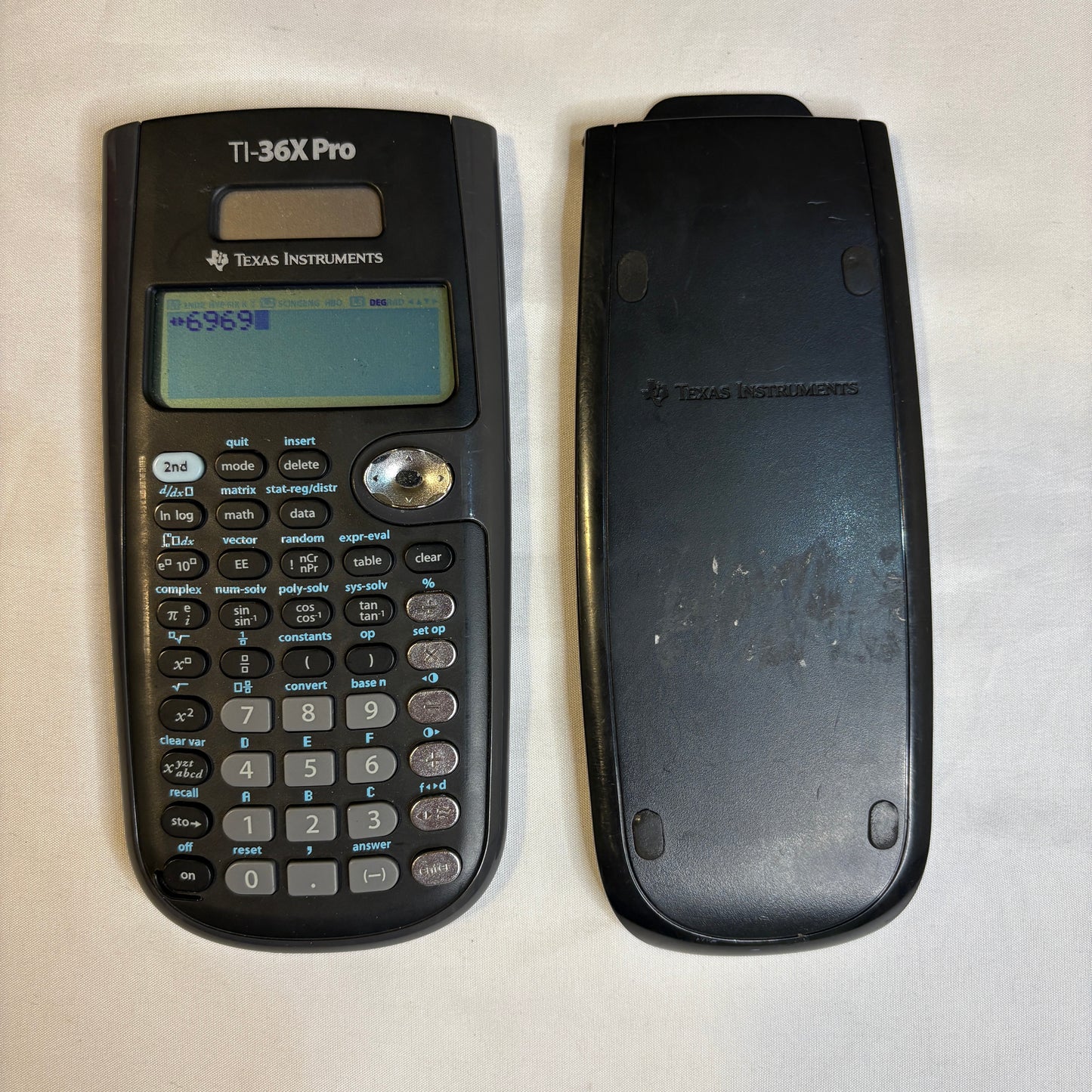 Texas Instruments TI-36X Pro Scientific Calculator w/ Cover – Tested Works