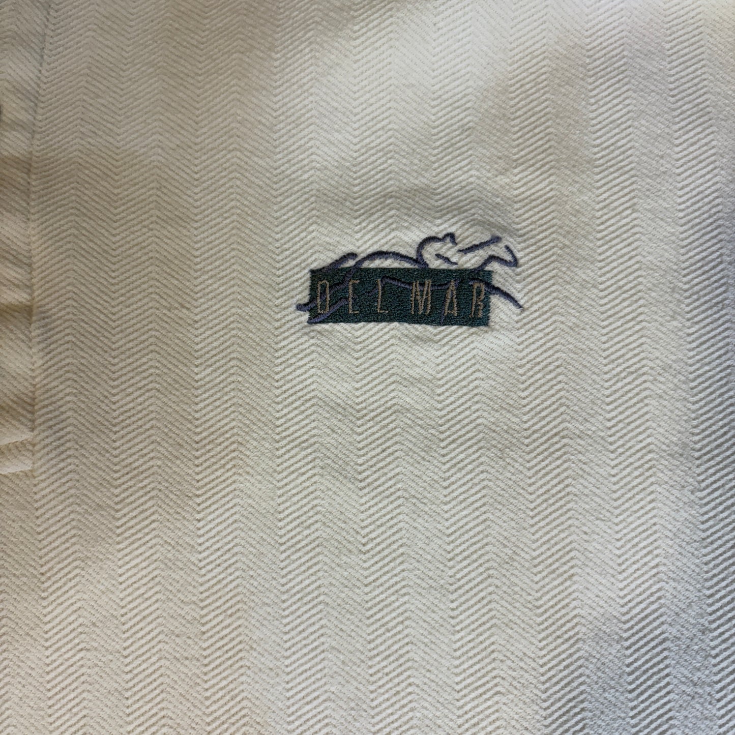 Cheyenne River Polo Shirt L Beige Short Sleeve 100% Cotton Casual Outdoors