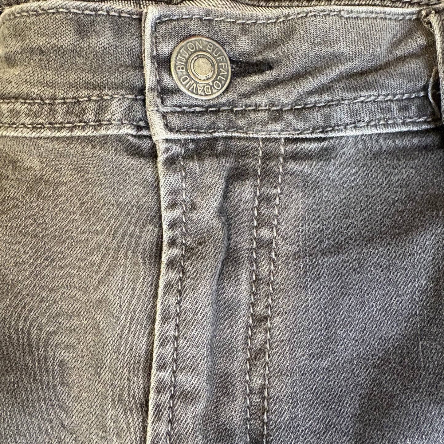 Driven-X Basic Straight Stretch Jeans Gray Men’s 40x32 Casual Denim