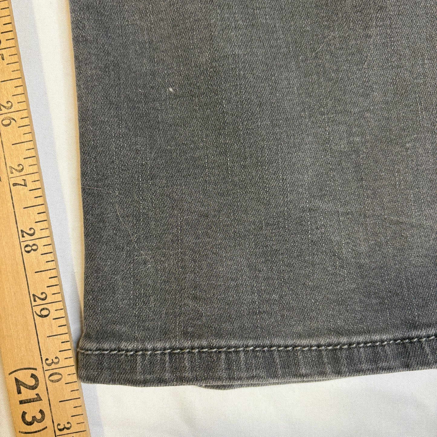 Driven-X Basic Straight Stretch Jeans Gray Men’s 40x32 Casual Denim