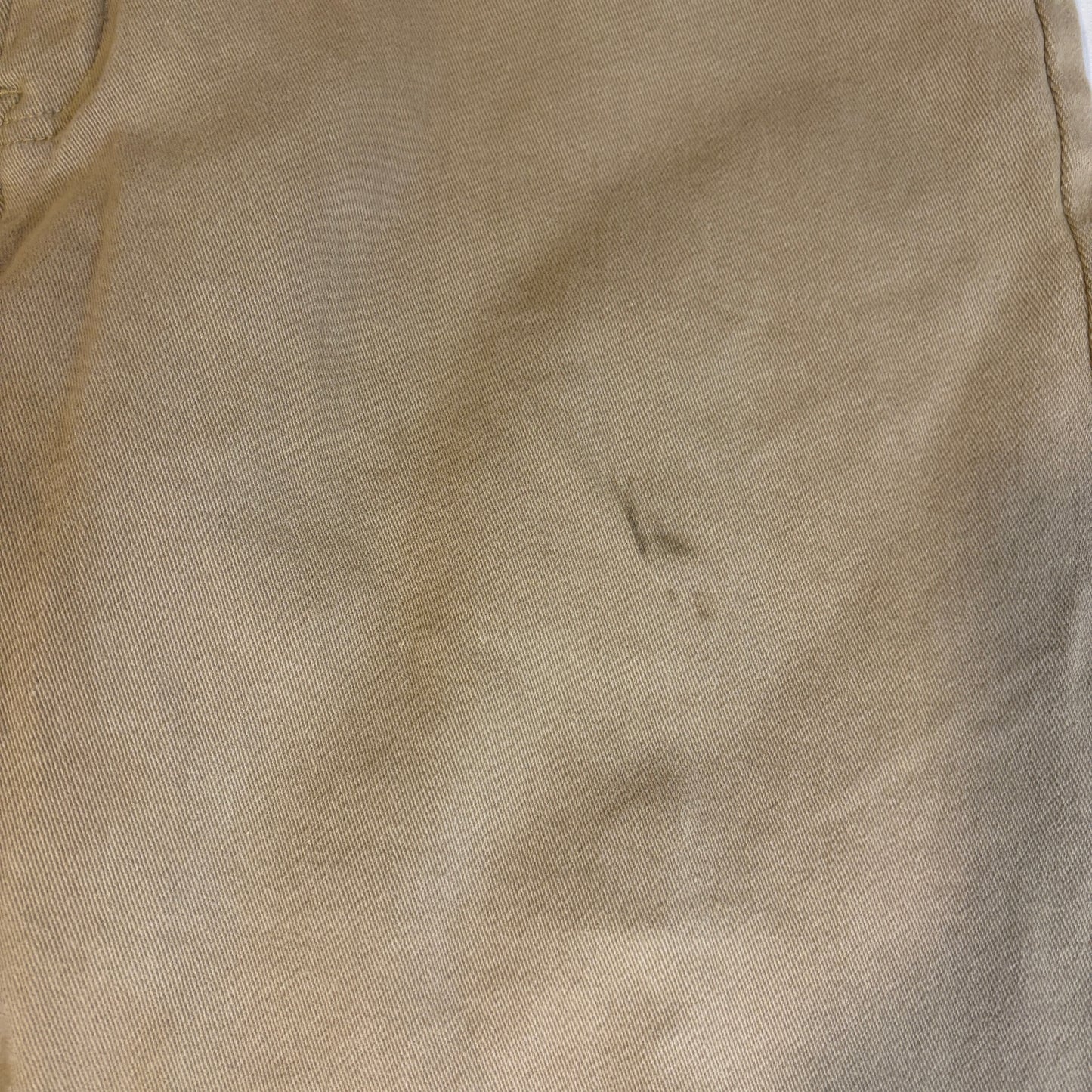 Stitches & Rivets Jeans Men’s 38x32 Tan Beige Baggy Relaxed Fit Straight Leg