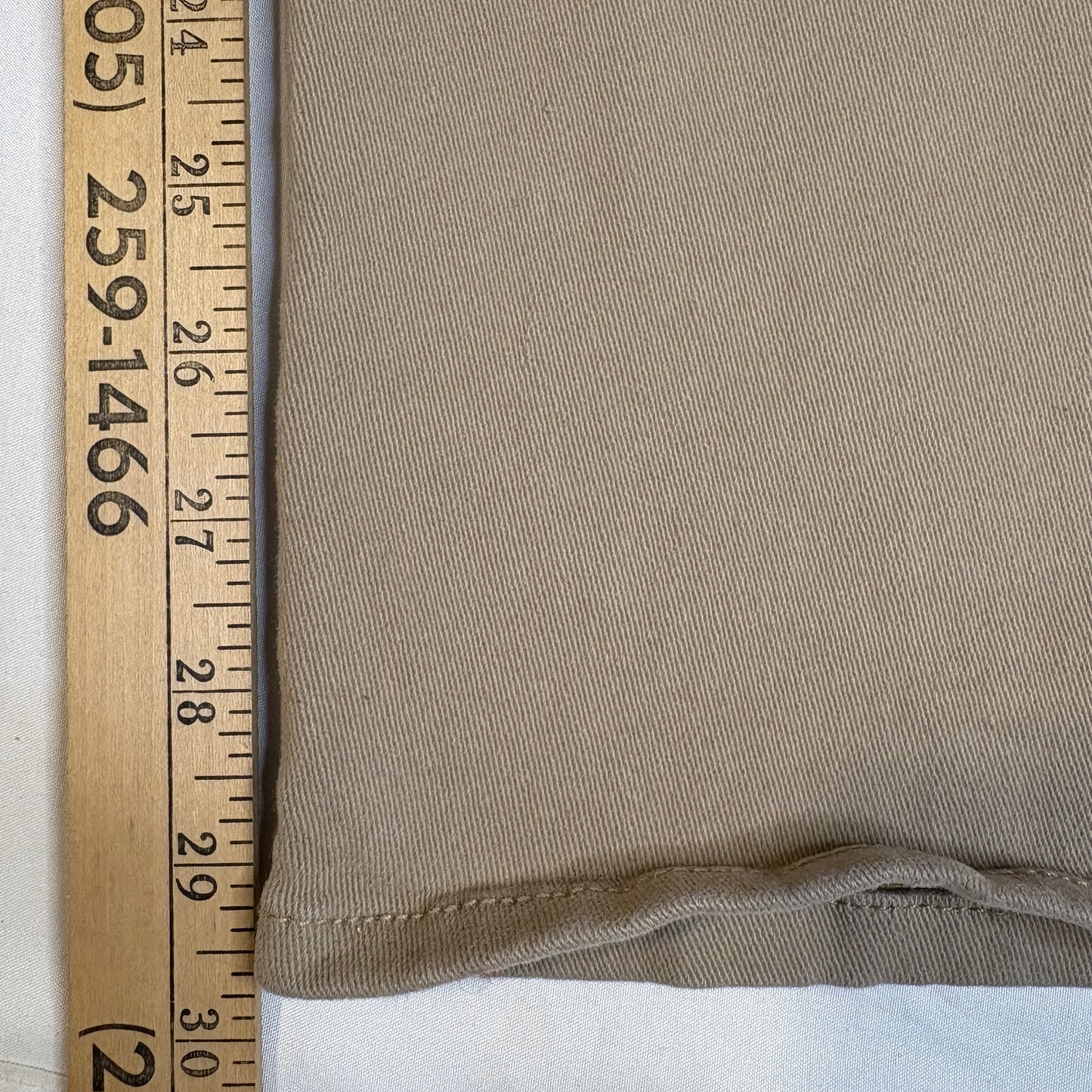 Stitches & Rivets Jeans Men’s 38x32 Tan Beige Baggy Relaxed Fit Straight Leg