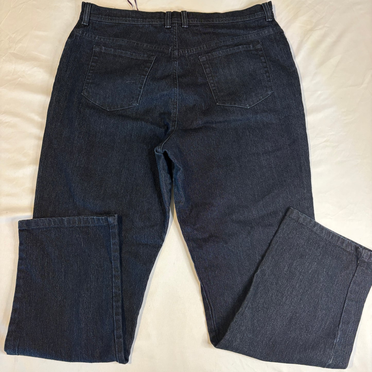 Gloria Vanderbilt Amanda Women’s 16 Bootcut Jeans Dark Wash Classic Stretch Denim