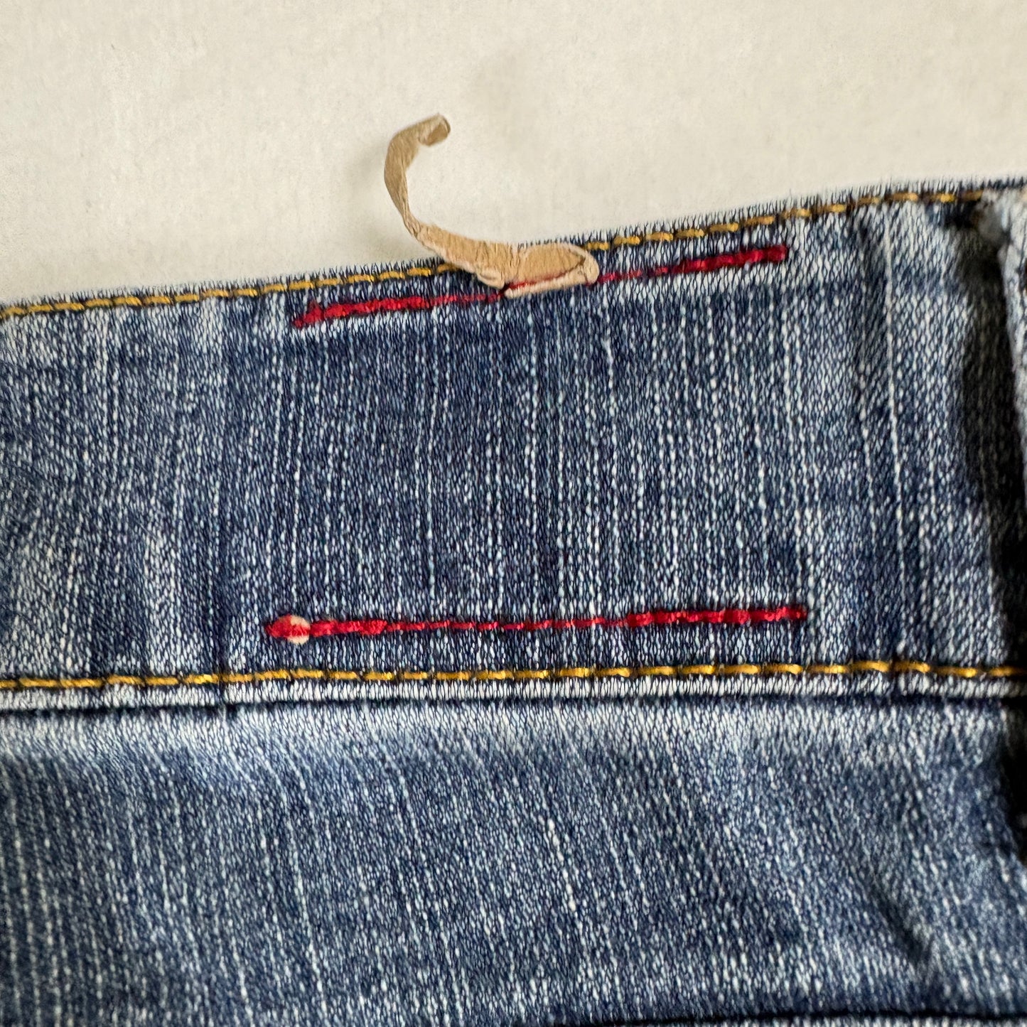 Michael Kors Red Jeans Women’s Size 12 Straight Leg Stretch Denim Pants NEW