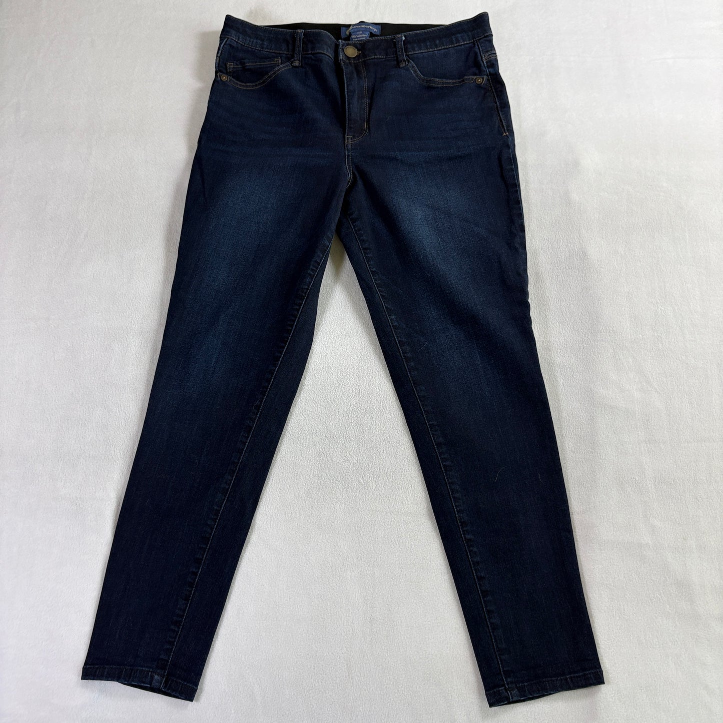 Democracy Absolution Skinny Jeans Women 12 Fits Like 33X27 Blue Stretch Jegging