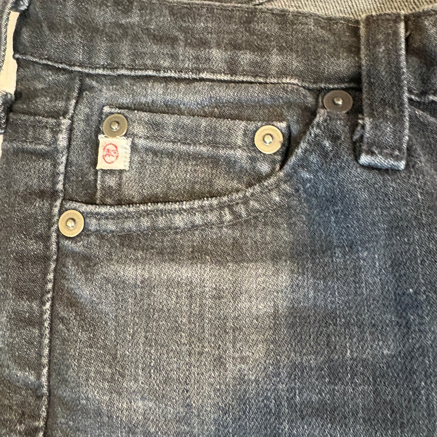 AG Adriano Goldschmied The Stilt Cigarette Leg Jeans Women’s 25R Dark Wash USA