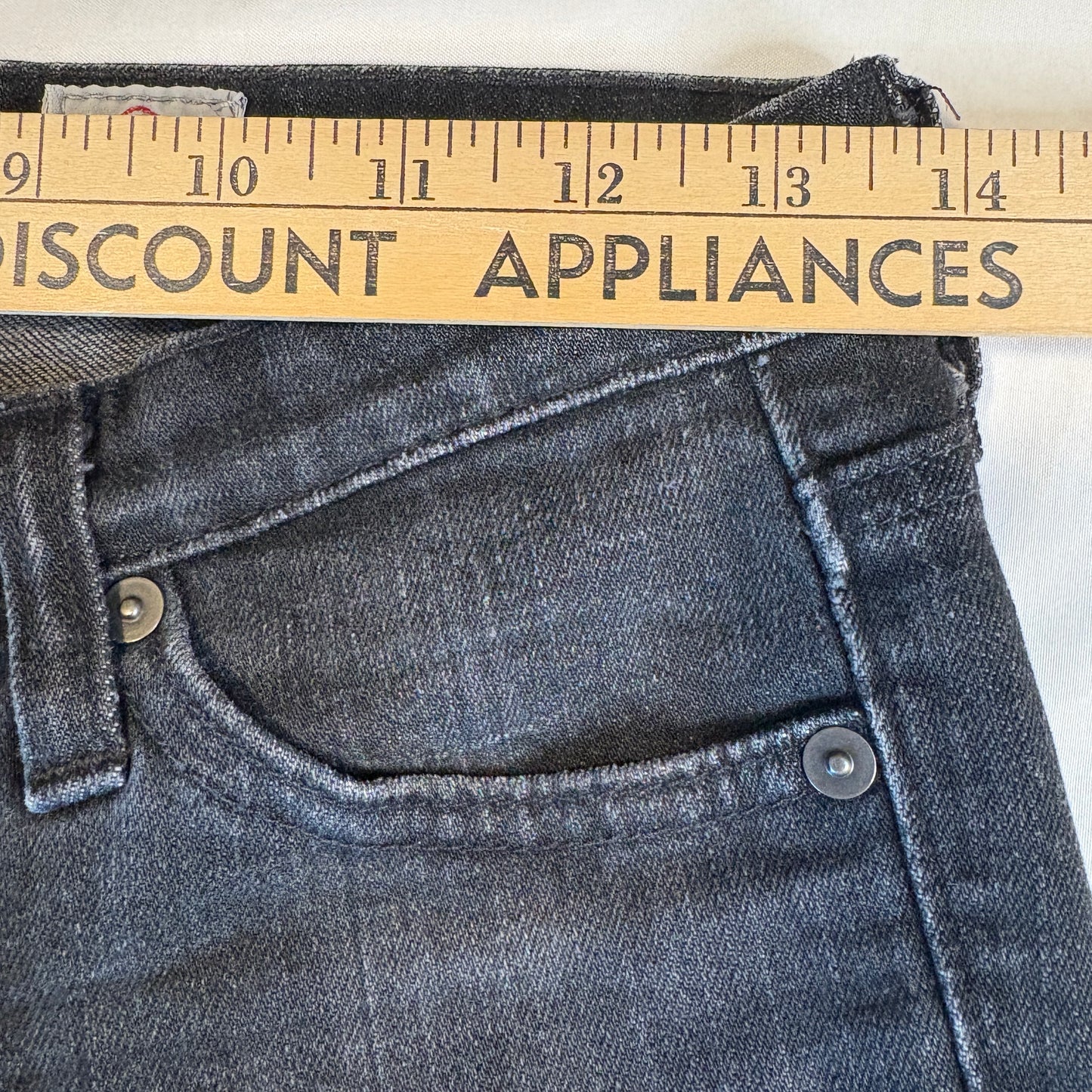 AG Adriano Goldschmied The Stilt Cigarette Leg Jeans Women’s 25R Dark Wash USA