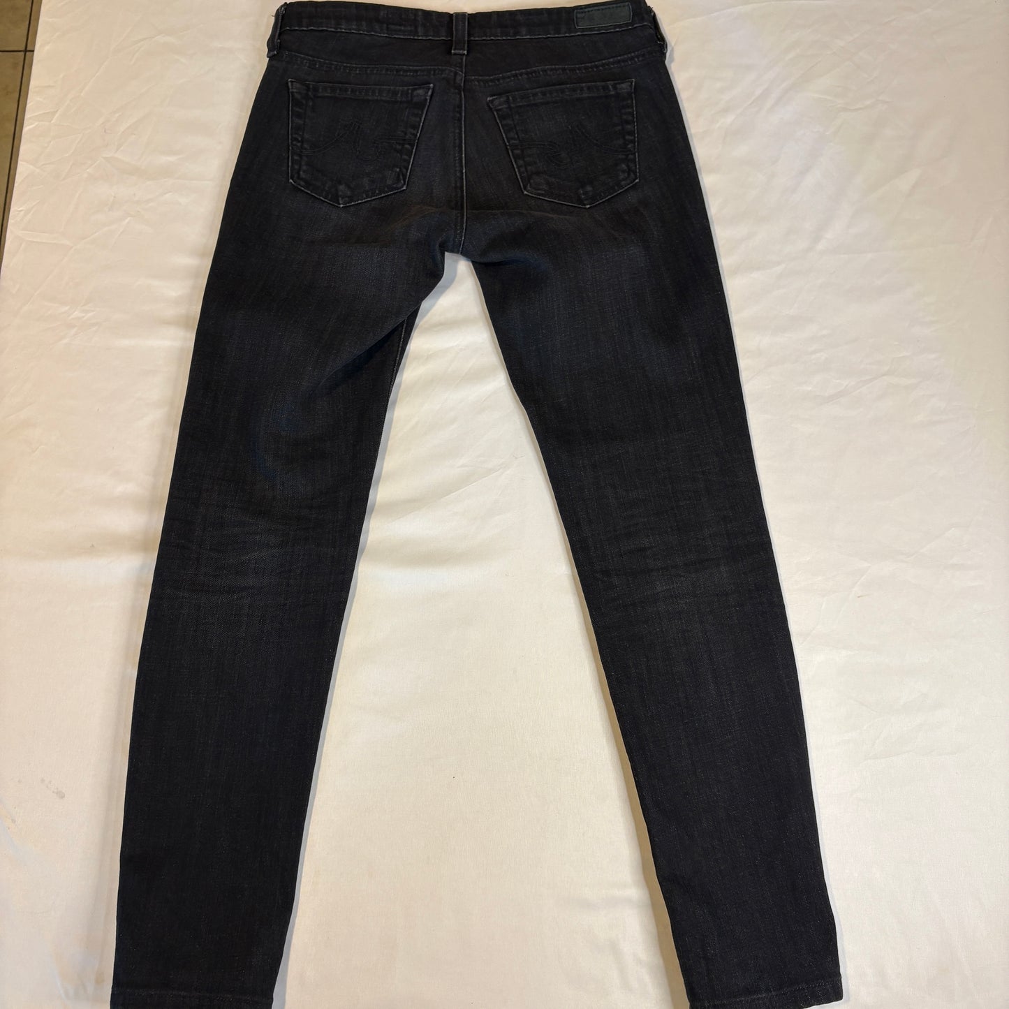 AG Adriano Goldschmied The Stilt Cigarette Leg Jeans Women’s 25R Dark Wash USA