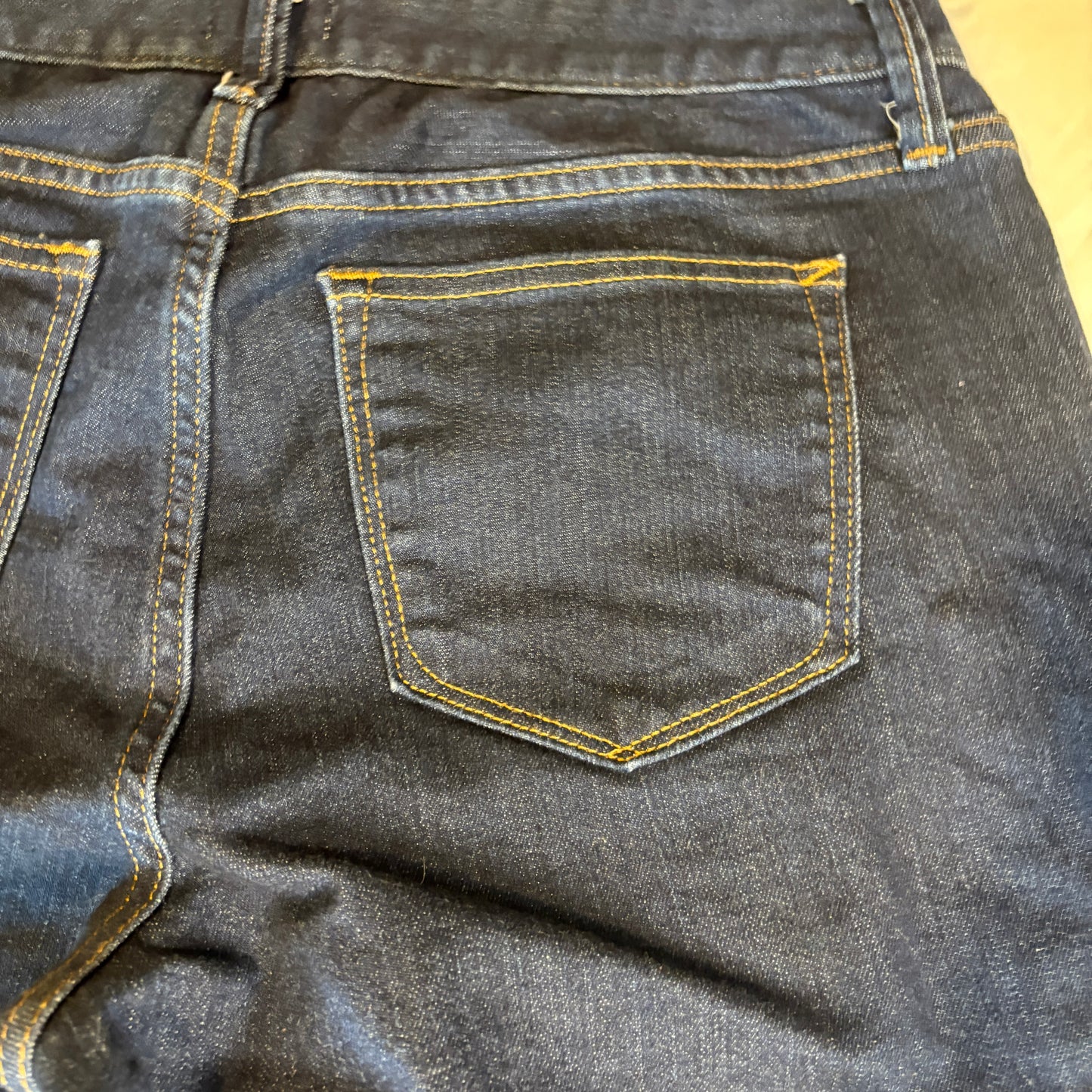 GAP Women’s 29 Long & Lean Dark Wash Jeans Flare Bootcut Stretch Denim Pants