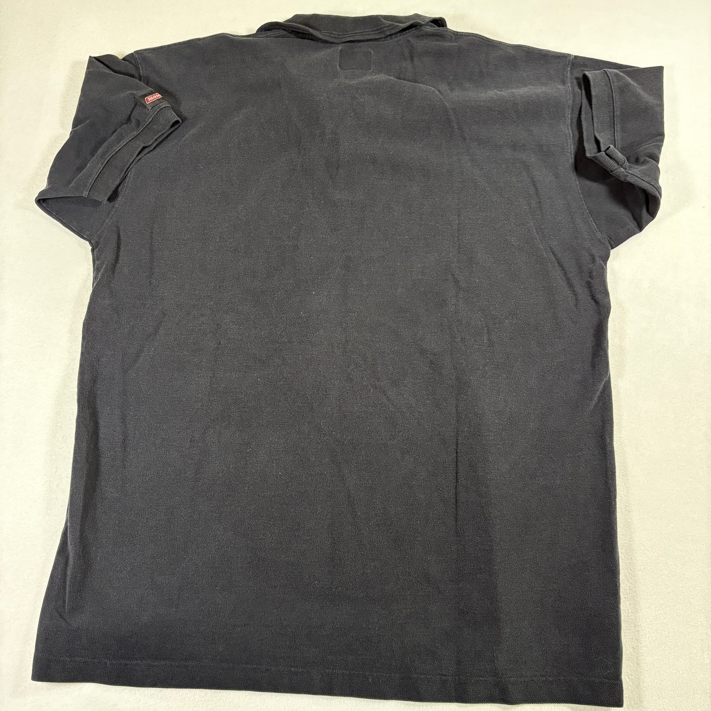 Dickies Mens Polo Shirt 2XL Black Short Sleeve Workwear Casual Classic Cotton