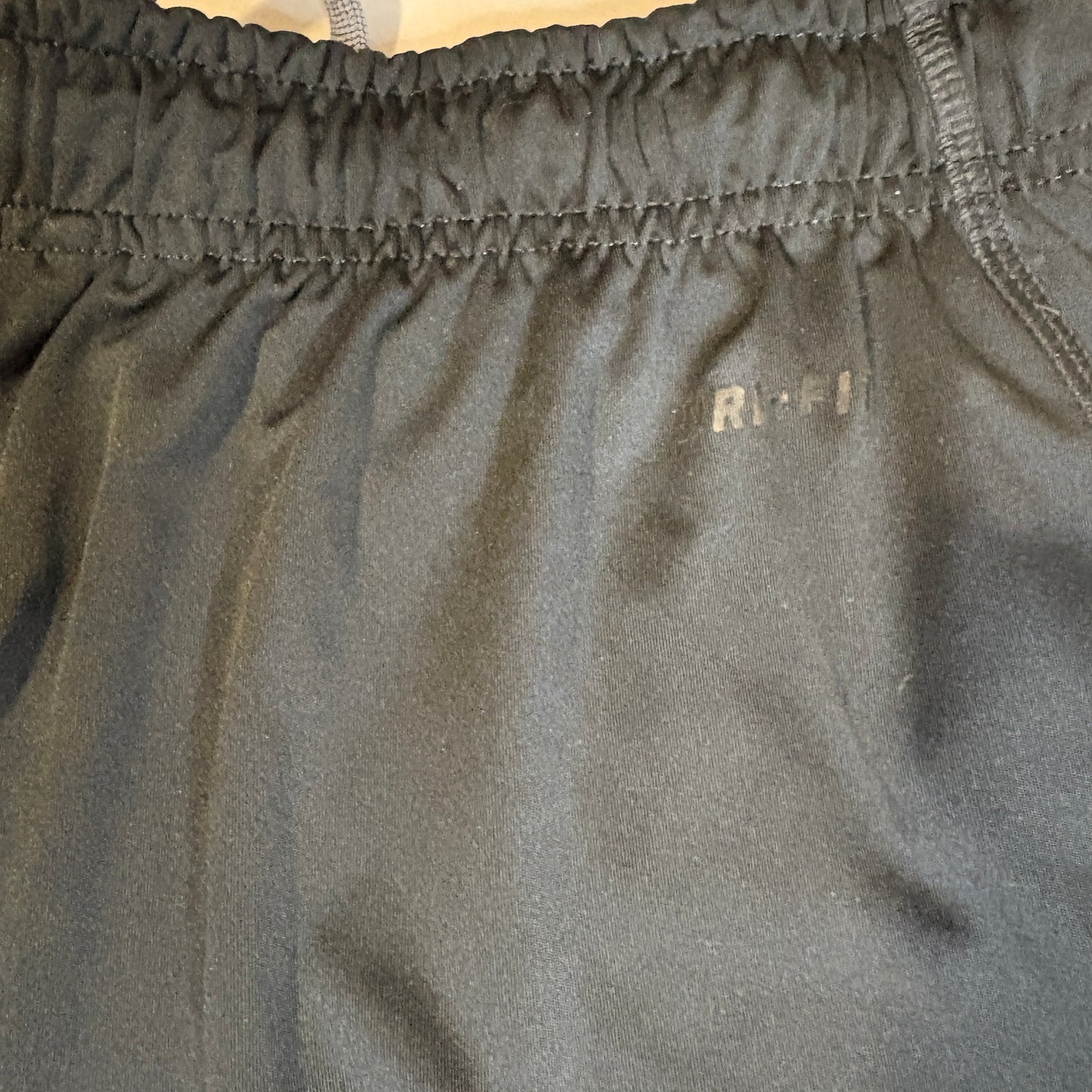 Nike Dri-Fit Training Shorts Mens Large Black Athletic Running Gym Basketball L