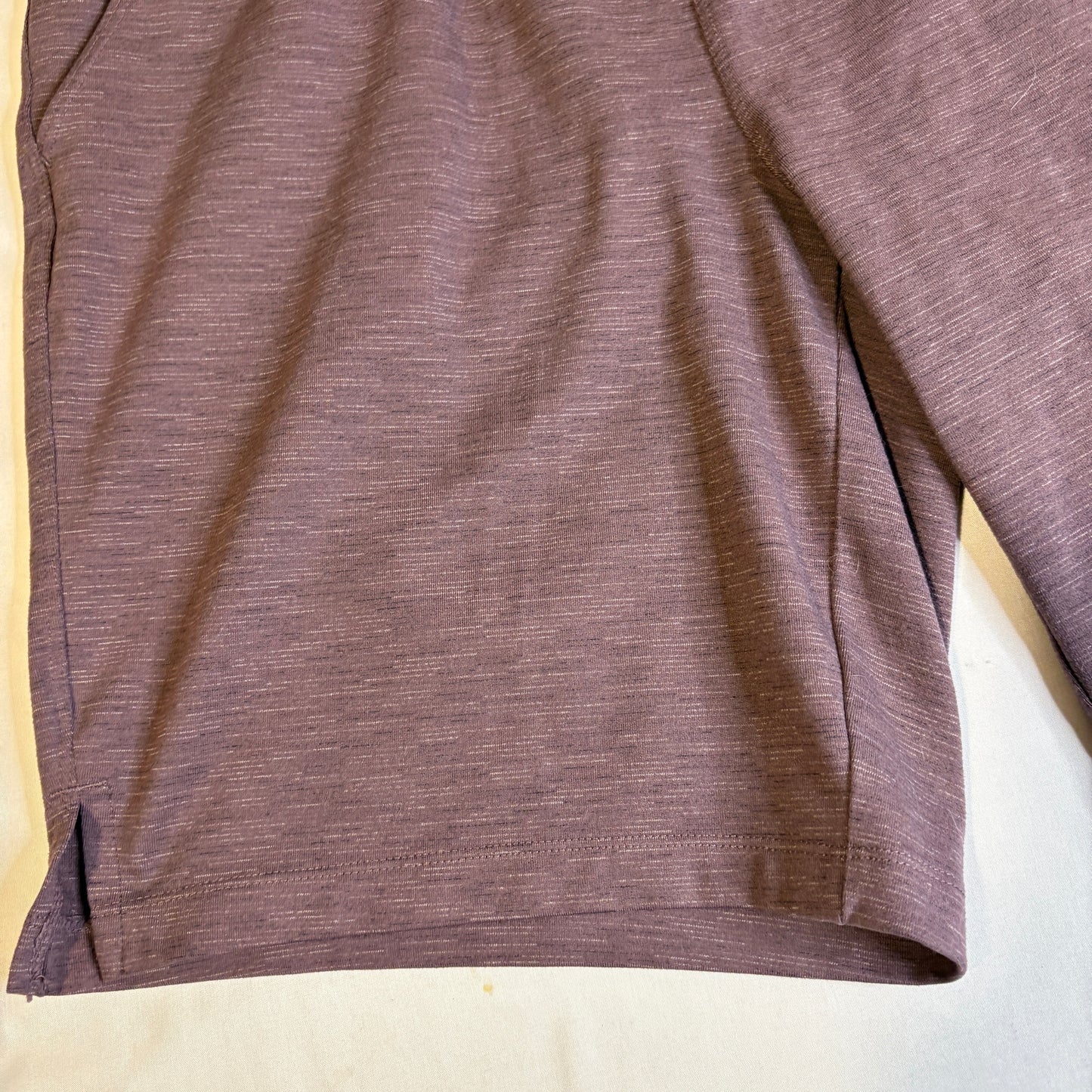 Mondetta Performance Luxury Shorts Mens Medium Purple Athletic Training Gym Lounge