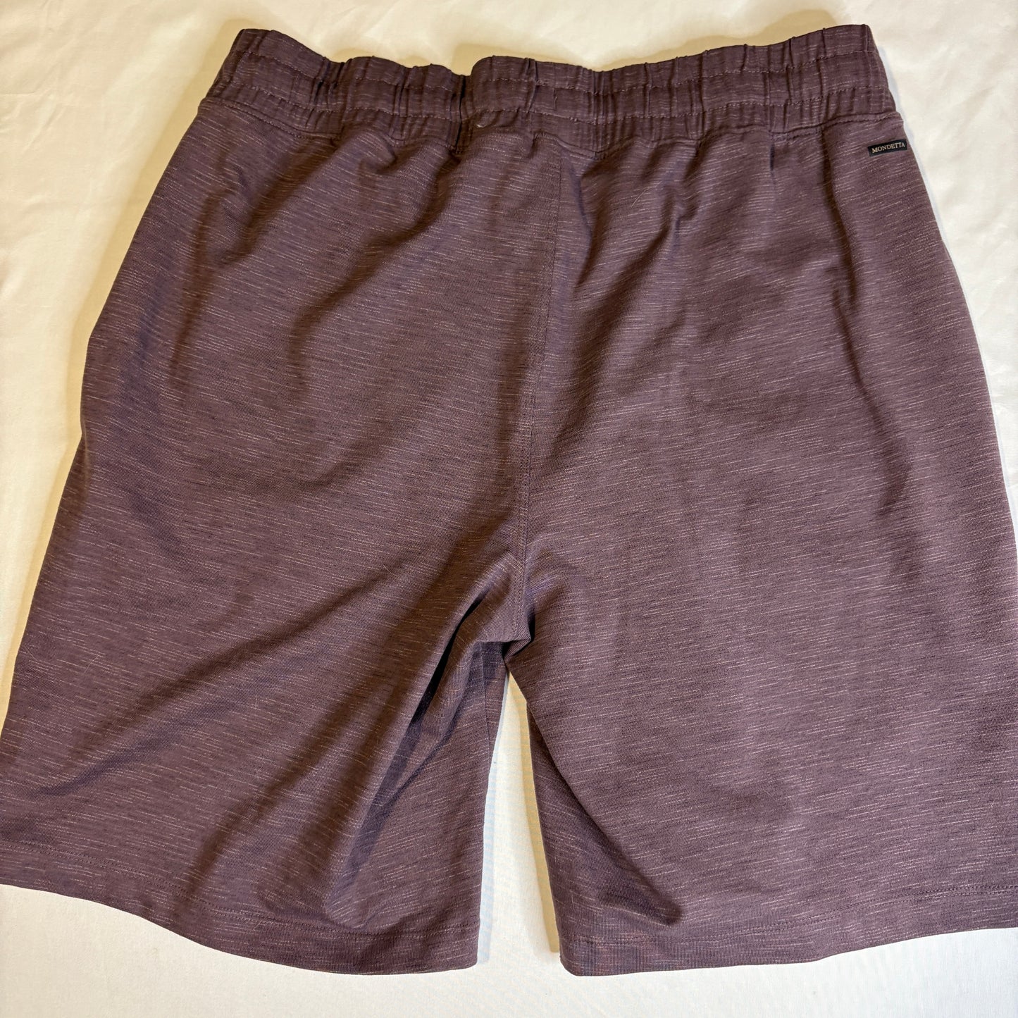 Mondetta Performance Luxury Shorts Mens Medium Purple Athletic Training Gym Lounge