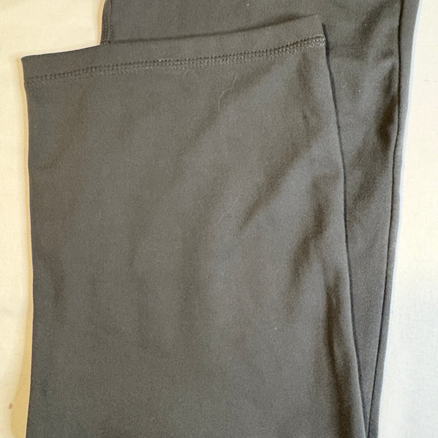 Jockey Yoga Pants Womens Medium Gray High Rise Stretch Leggings Pockets Athleisure