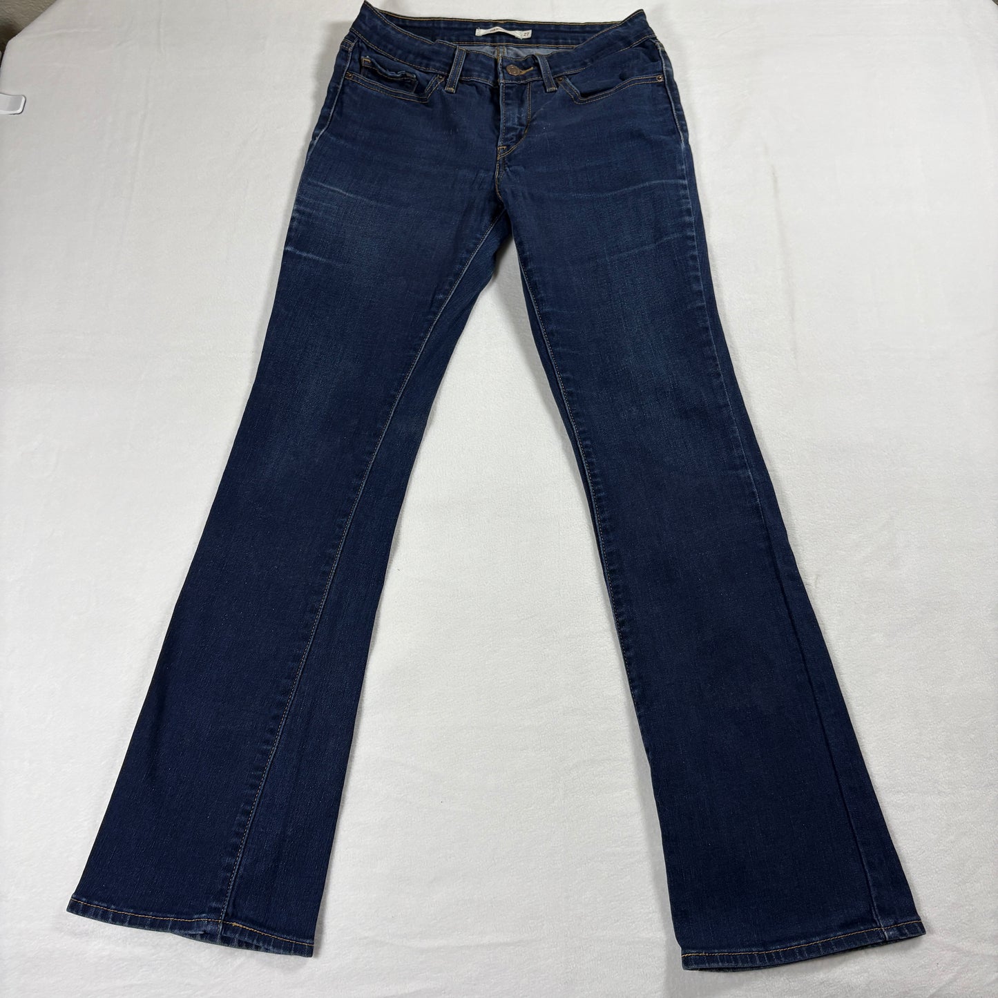 Levis 715 Bootcut Jeans Womens Size 27 Blue Vintage Y2K Denim Retro!! Flared Fit