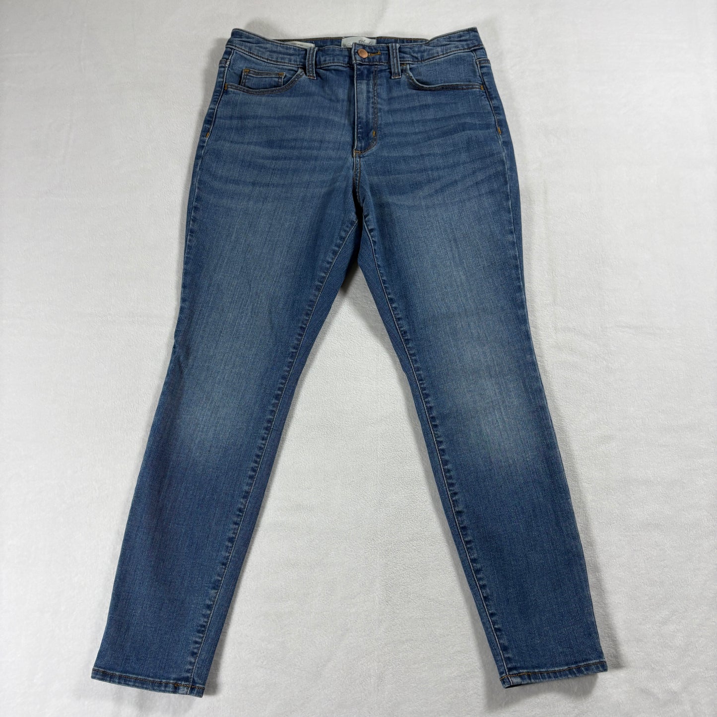 Universal Thread High Rise Skinny Womens 10S Blue Stretch Jeans Denim
