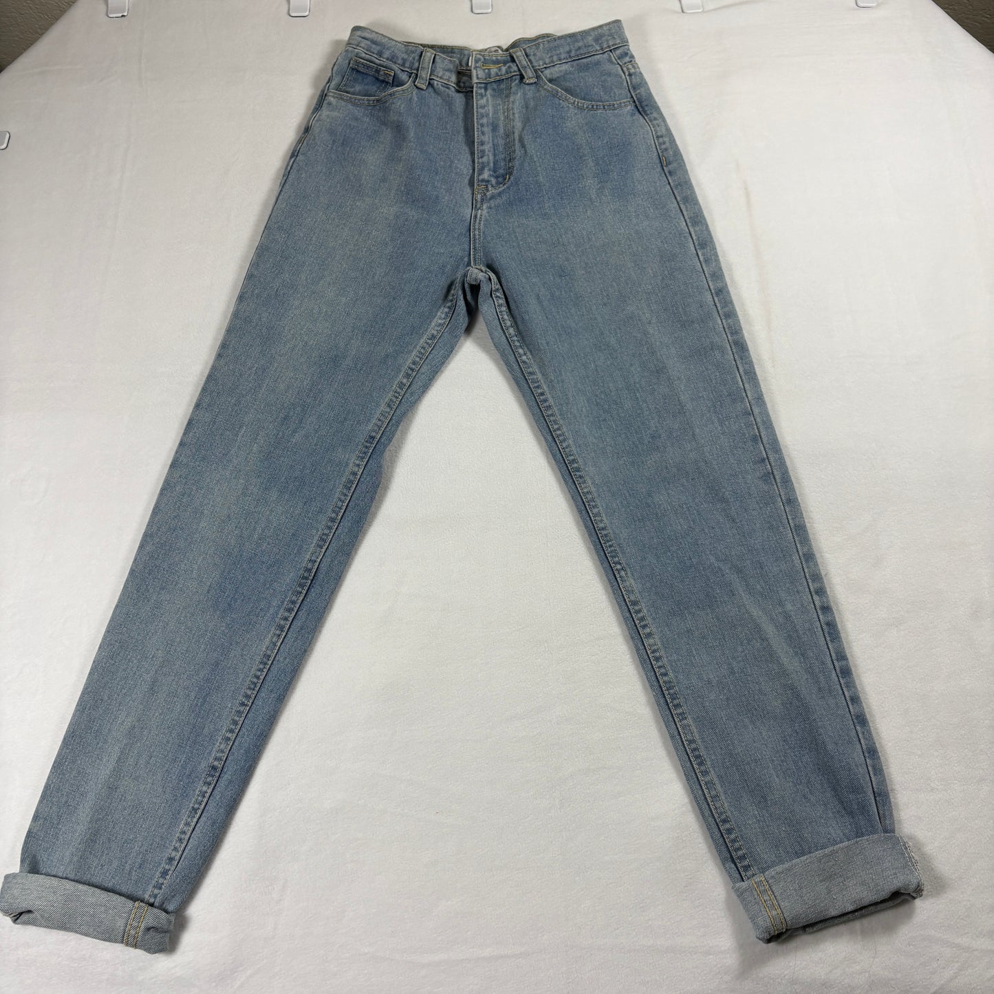 Nicole Miller Jeans Womens Size 29 Blue Vintage Y2K High Rise Mom Denim!! Retro!