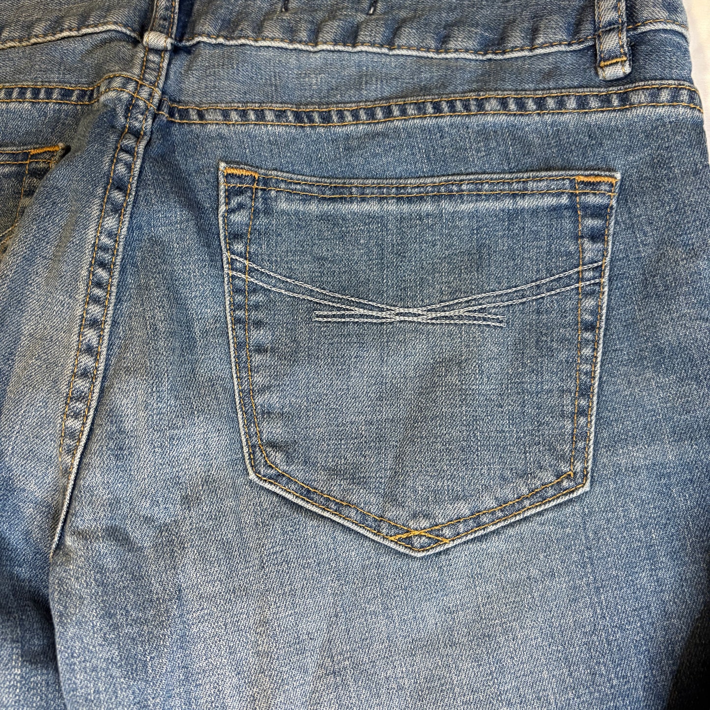 Gap 1969 Women’s Jeans 29/8R Perfect Boot Cut Blue Denim Stretch Mid Rise