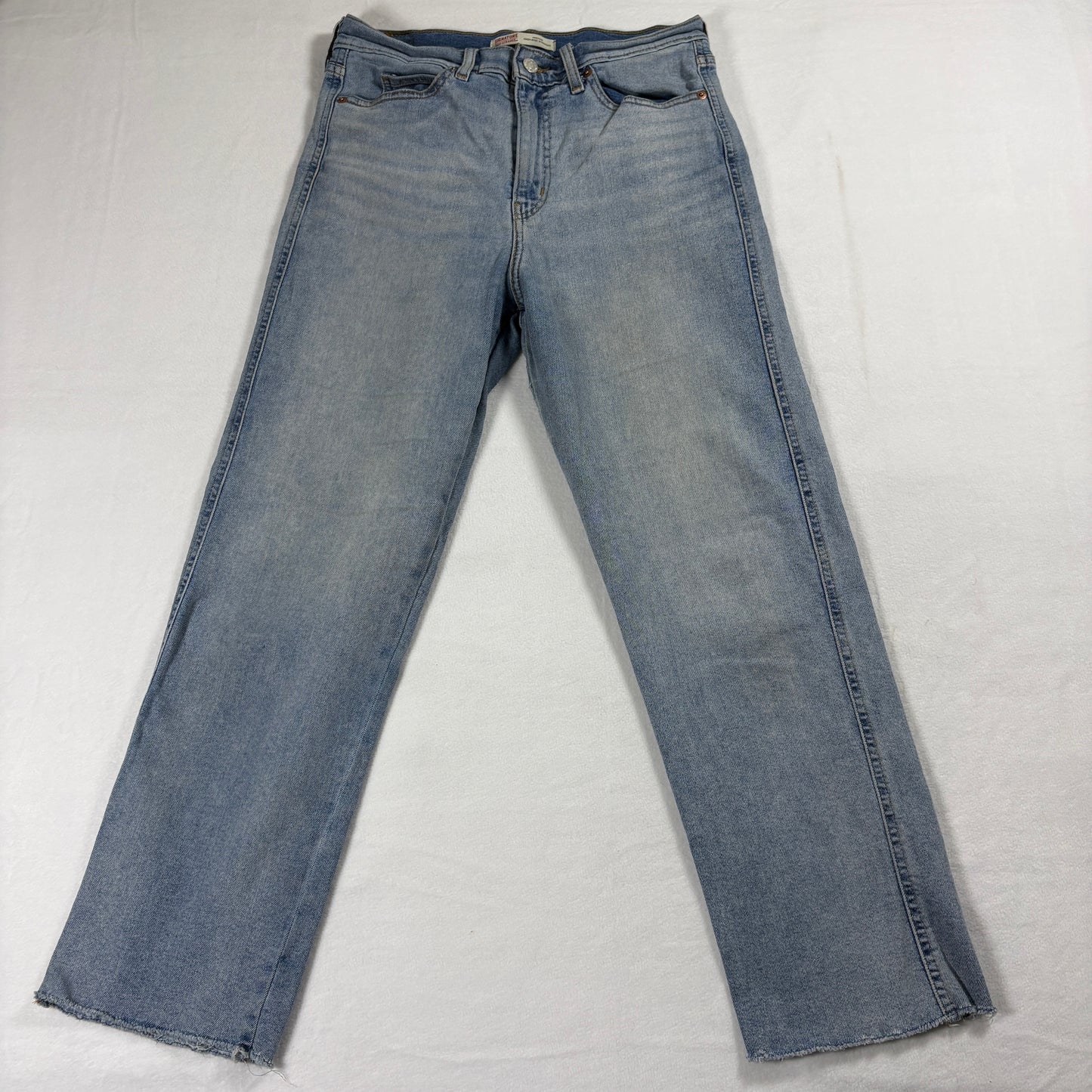 Levi Strauss Jeans Womens W29 Blue High Rise Straight Y2K Vintage Denim Retro!!!