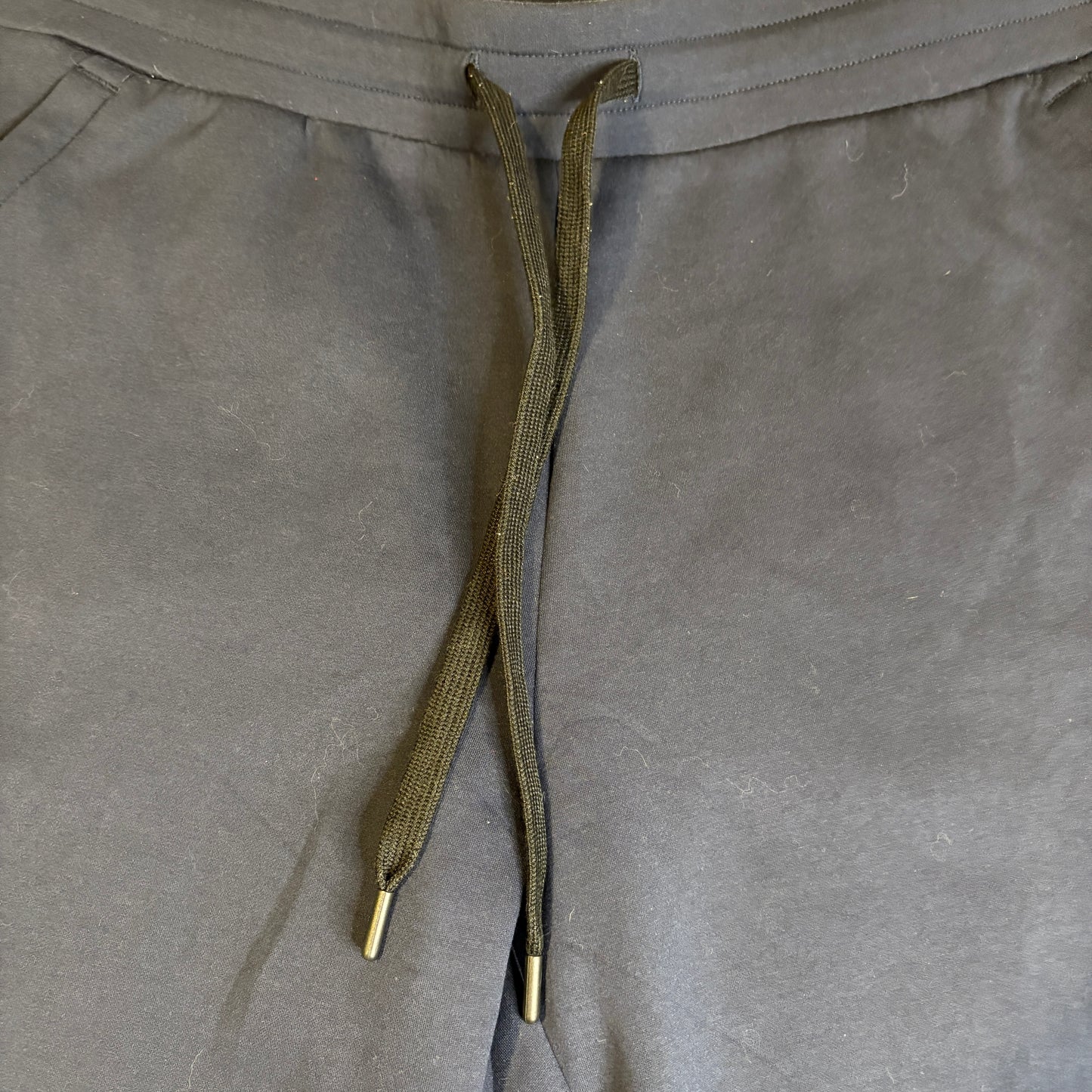 32 Degrees Cool Men’s Navy Blue Athletic Shorts Size L Drawstring Lounge Gym