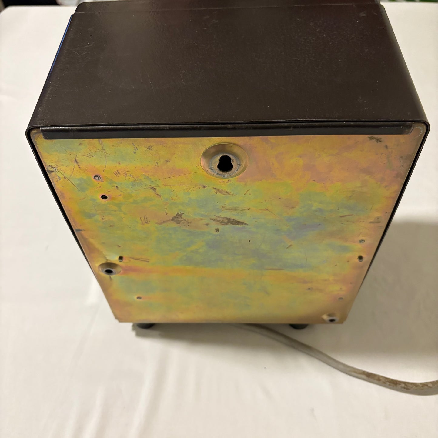 Vintage 1950s Amano Time Clock – From Bowling Alley in Bishop, CA – Untested