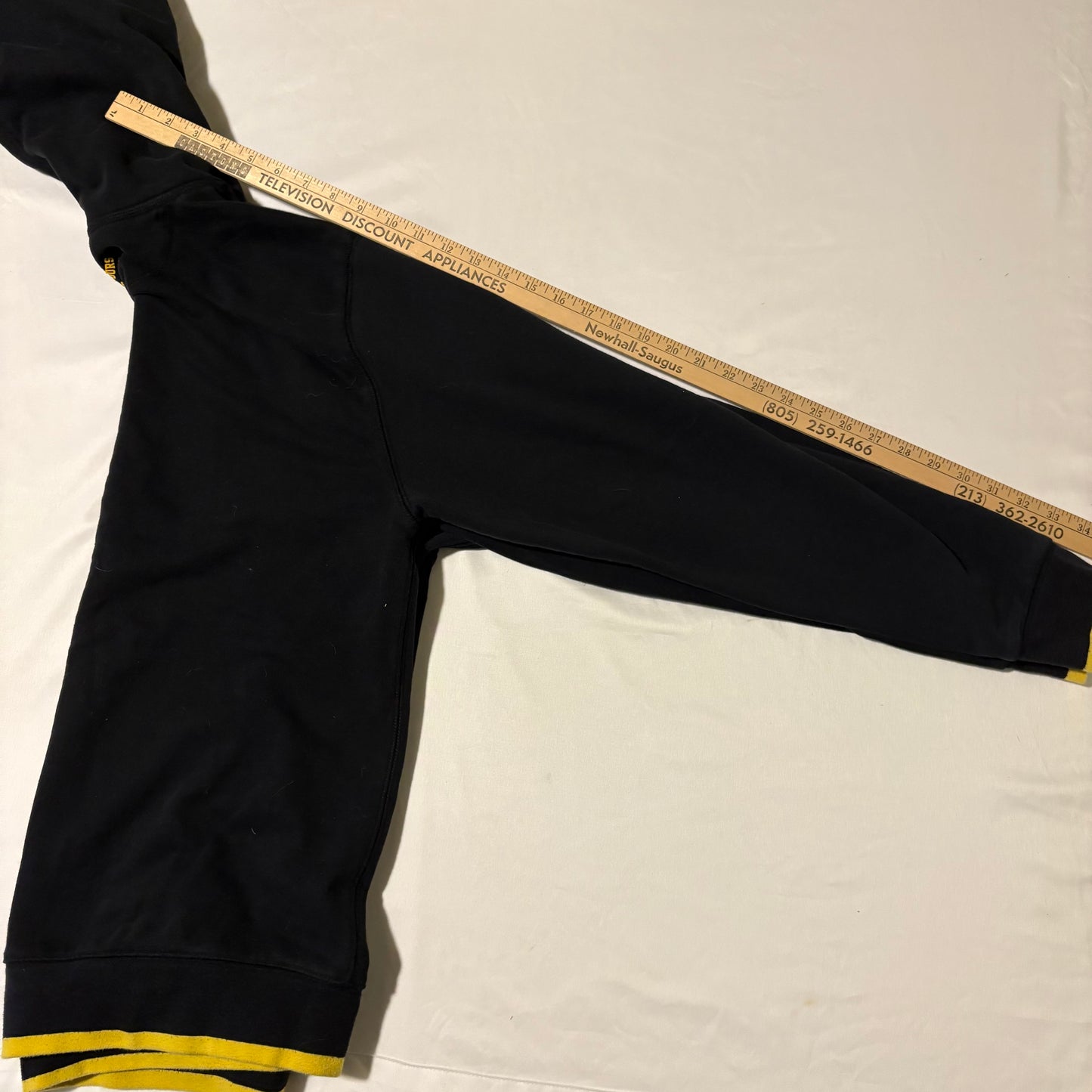 Los Angeles Lakers Hoodie Men’s XL NBA Hype Tribal Print Pullover Black Gold