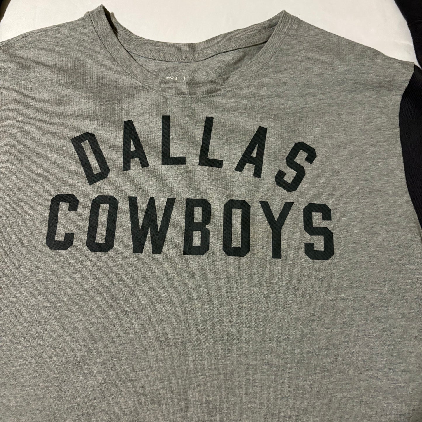 Nike Dallas Cowboys Long Sleeve T-Shirt Gray Blue Men’s L NFL Team Apparel