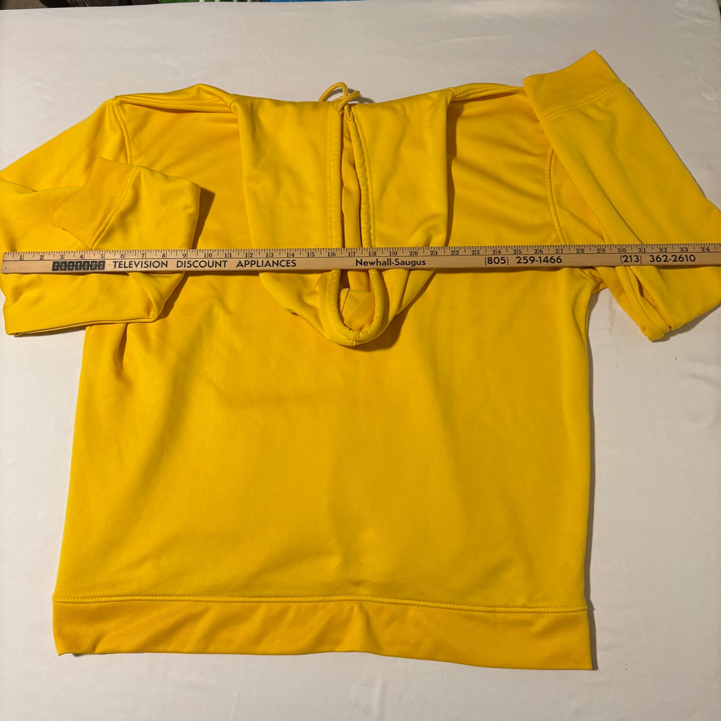 Los Angeles Lakers Hoodie Mens L Yellow Pullover Sweatshirt NBA Fan Apparel