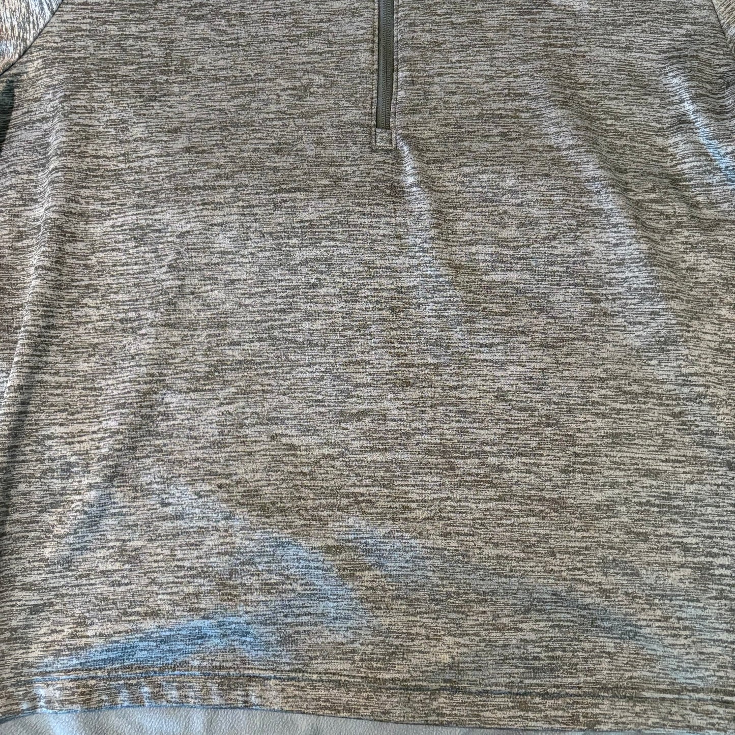 Under Armour Men’s XL Quarter-Zip Pullover Blue Fleece Lined Loose Fit ColdGear