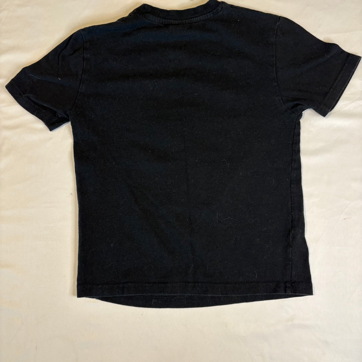 Marvel Spider-Man Kids T-Shirt Black Graphic Comic Print Size 7/8 Short Sleeve