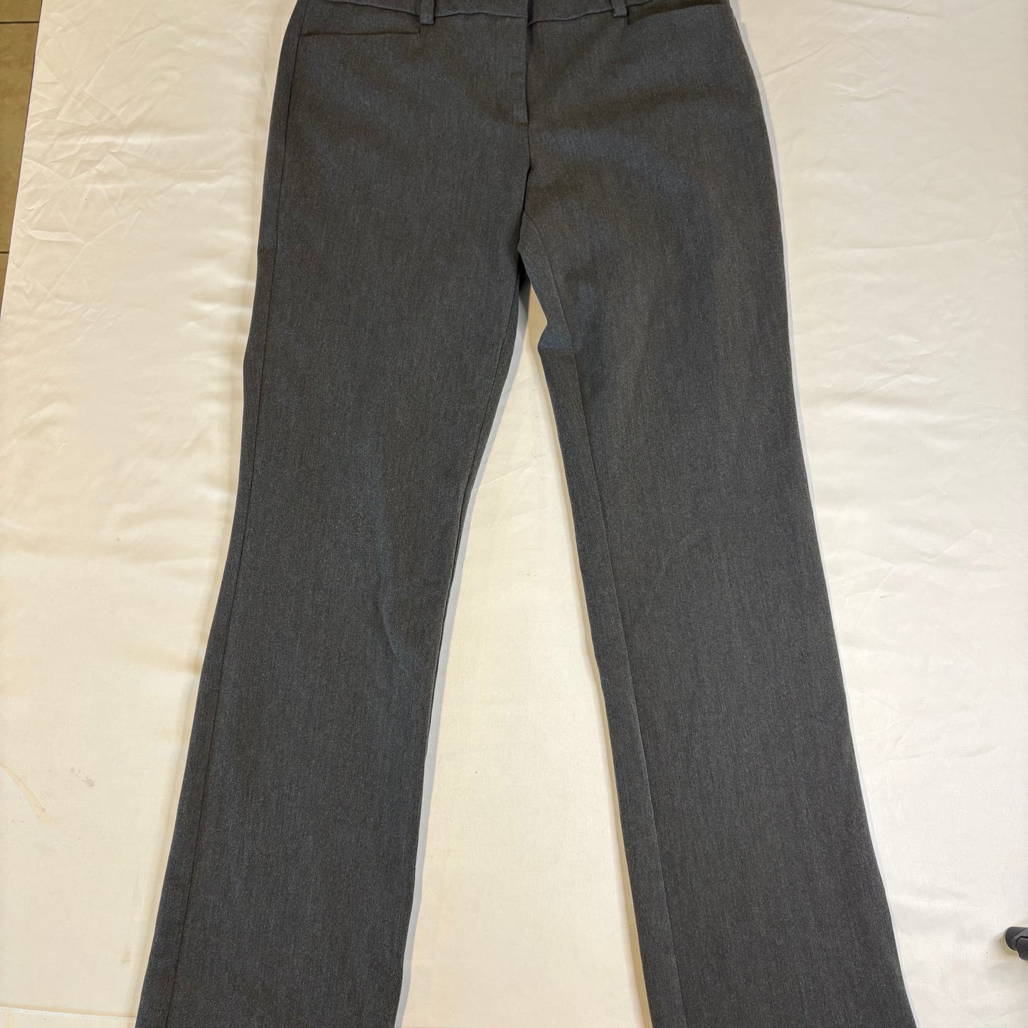 7th Avenue Men’s Pants 38x32 Gray Cotton Twill Relaxed Fit Casual Dress Work