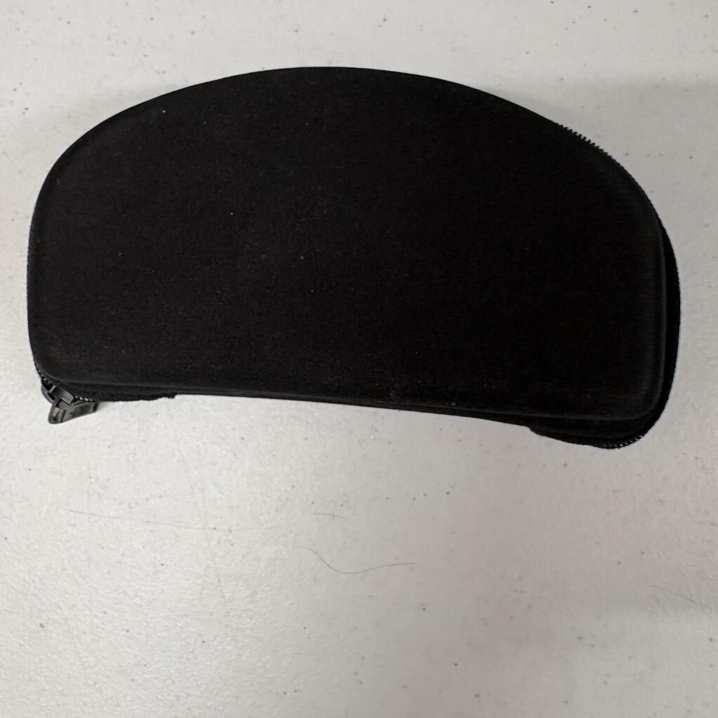 Harley Davidson Sunglasses Case Hard Zipper Foam Insert Black Eyeglass Storage