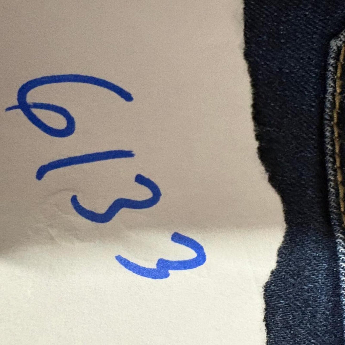 Calvin Klein Jeans Womens 16/33 Blue Denim Repreve Stretch Bootcut Jeans
