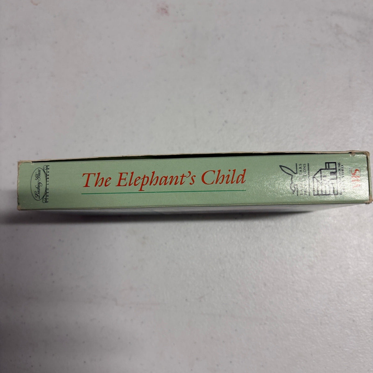 The Elephant's Child VHS Jack Nicholson Bobby McFerrin Rudyard Kipling 1986