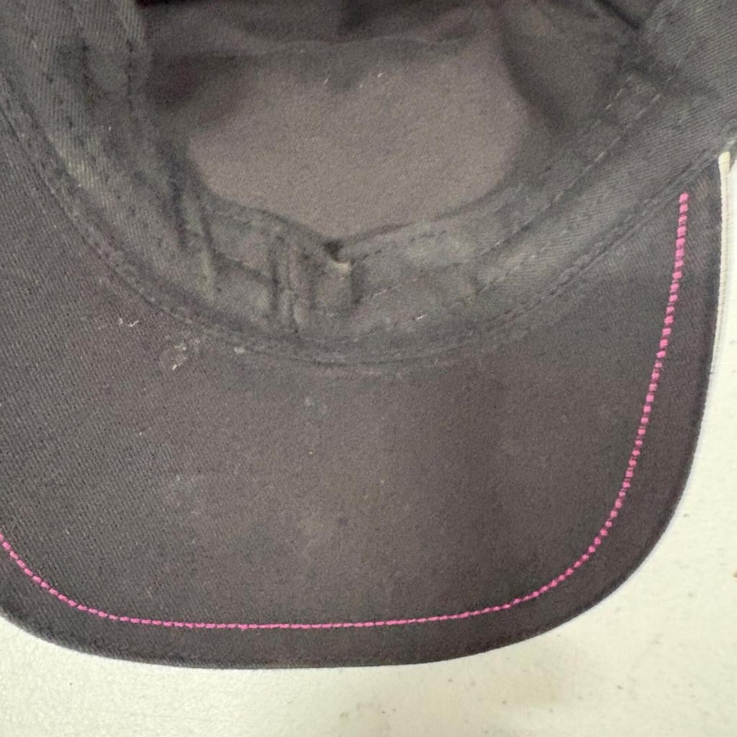 Classic Jolly Roger Womens Cross Rhinestone Baseball Cap Hat Black Adjustable