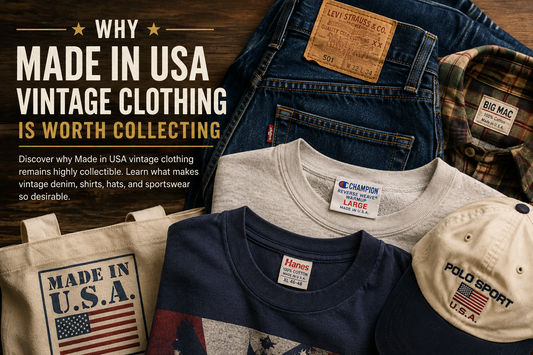 Why Made in USA Vintage Clothing Is Worth Collecting | 3Legacies