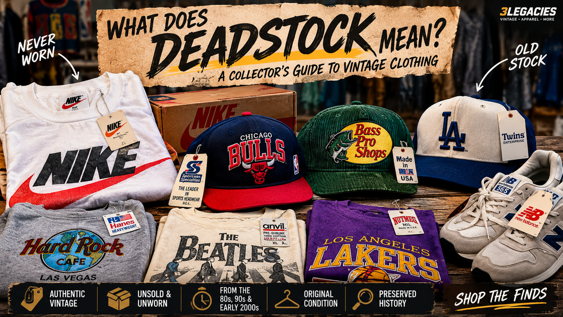 What Does Deadstock Mean? A Collector's Guide to Vintage Clothing