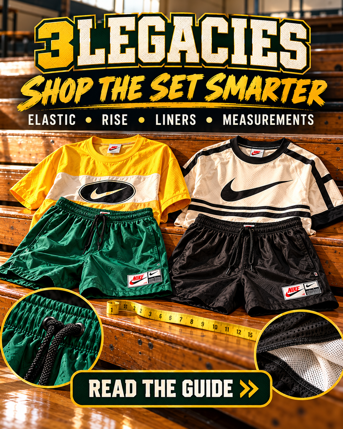 How to Shop Secondhand Athletic Shorts and Matching Sets