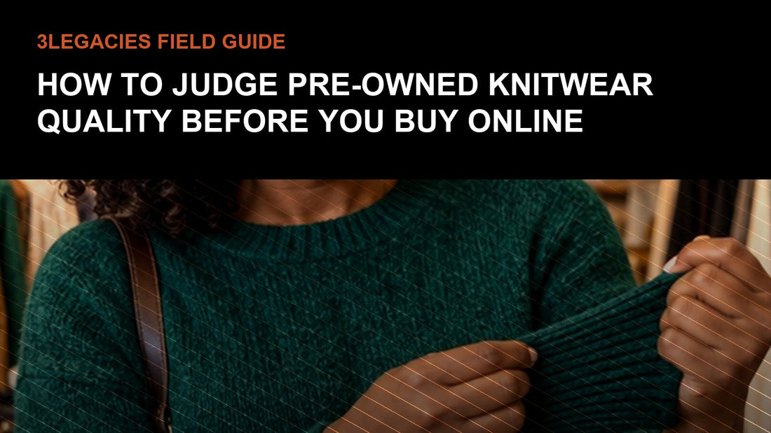 How to Judge Pre-Owned Knitwear Quality Before You Buy Online