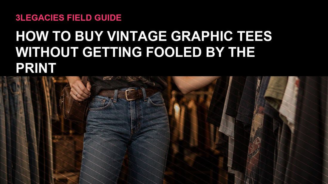 How to Buy Vintage Graphic Tees Without Getting Fooled by the Print