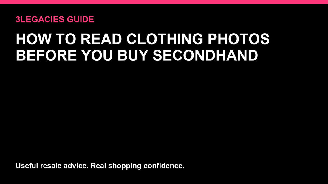 How to Read Clothing Photos Before You Buy Secondhand